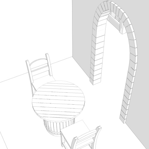 中世ファンタジー酒場 内装3D素材