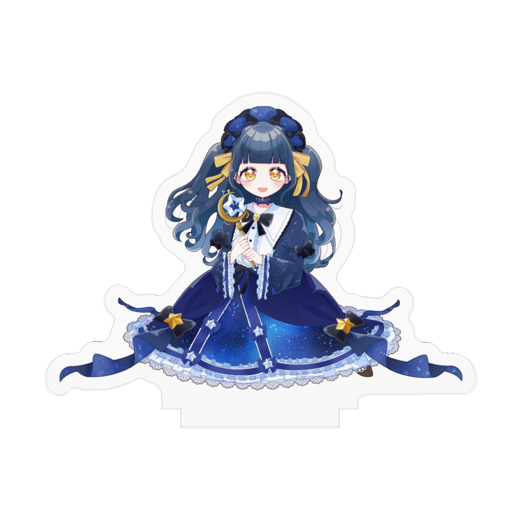 ぷるつや 星空優月 アクリルフィギュア (にっこり顔)