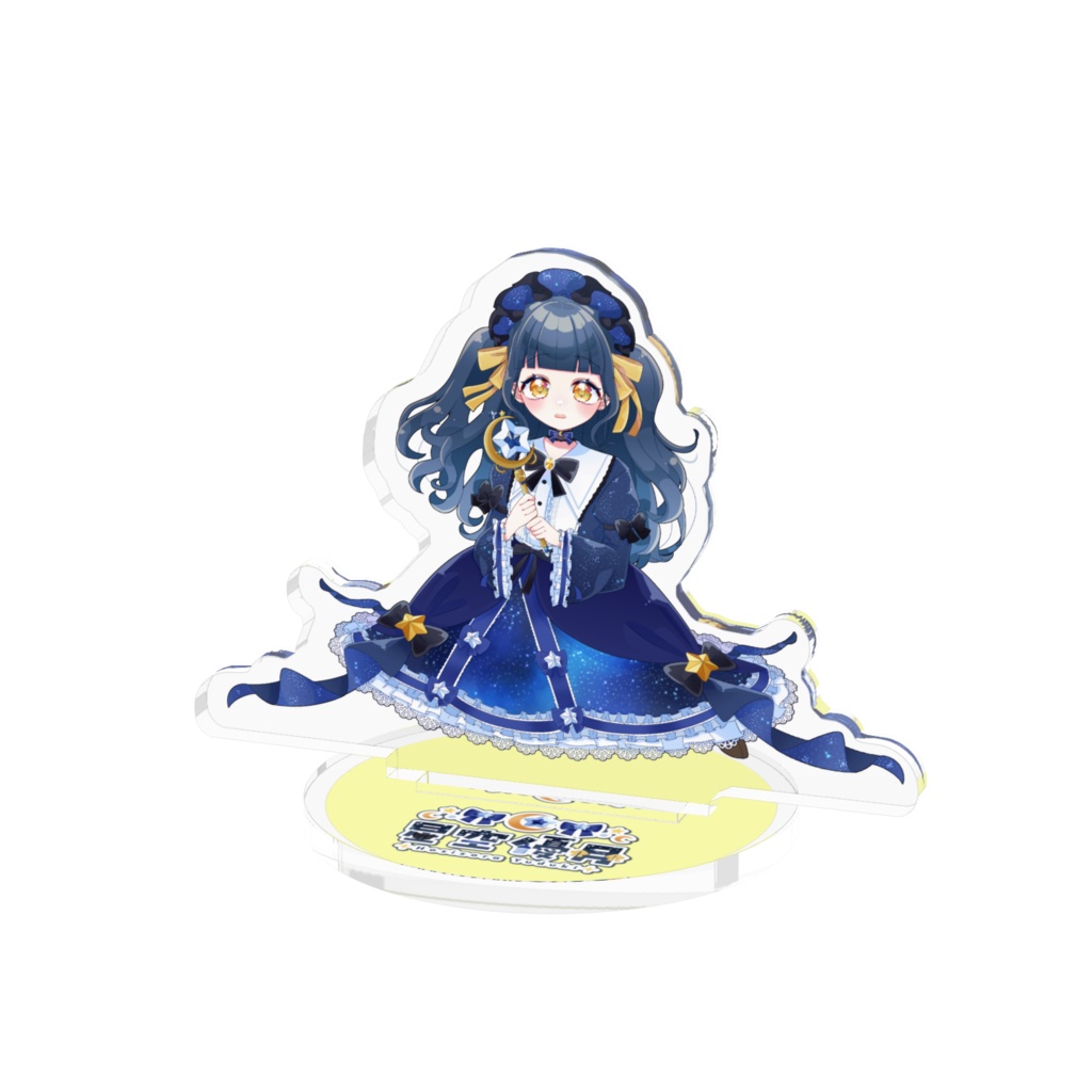 ぷるつや 星空優月 アクリルフィギュア (あわあわ顔)