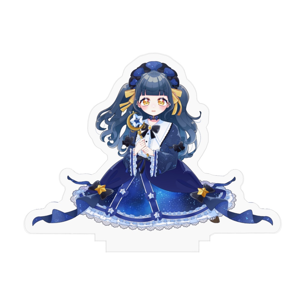 ぷるつや 星空優月 アクリルフィギュア (あわあわ顔)