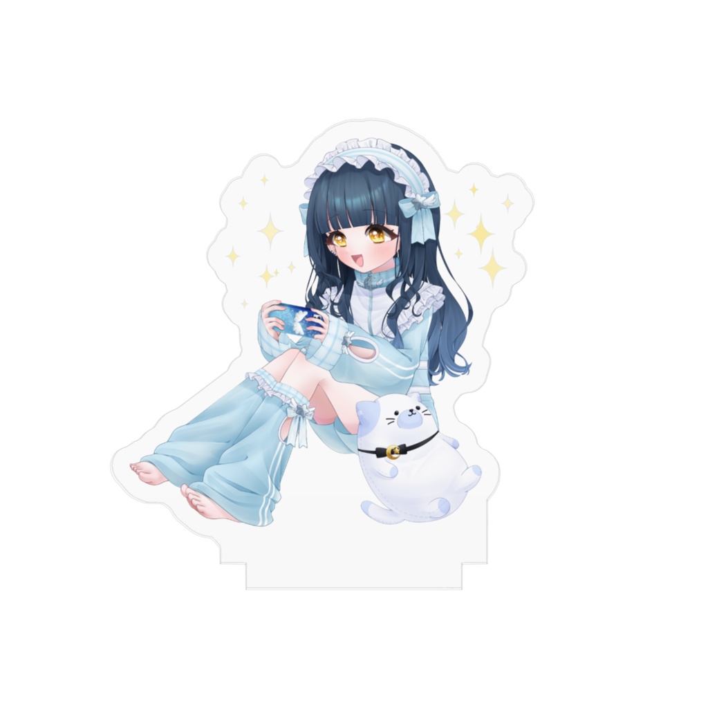 部屋着 星空優月 アクリルフィギュア (キラキラ顔)