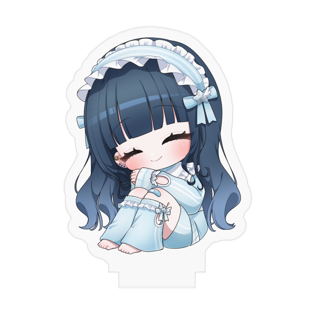 部屋着 星空優月 SDアクリルフィギュア (にっこり顔)