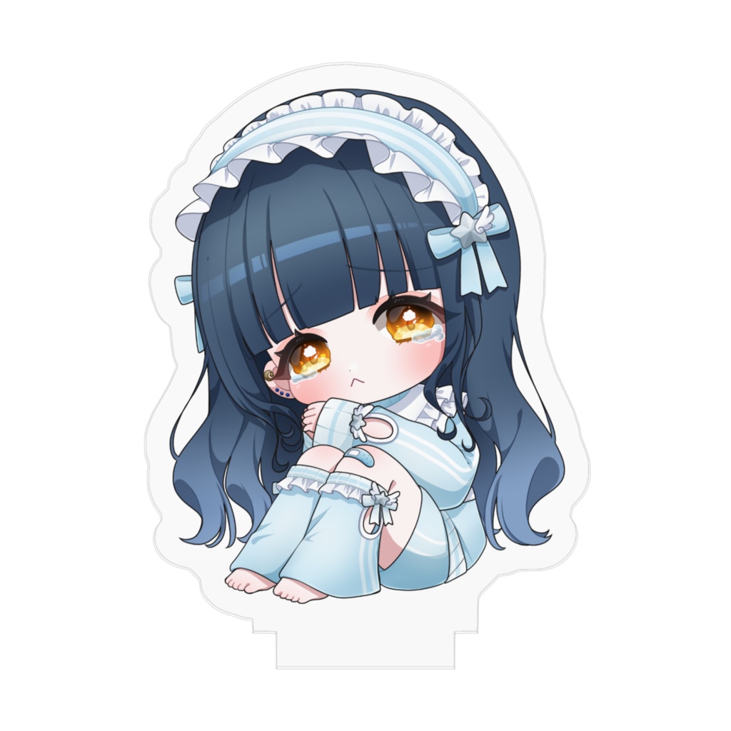 部屋着 星空優月 SDアクリルフィギュア (泣き顔)
