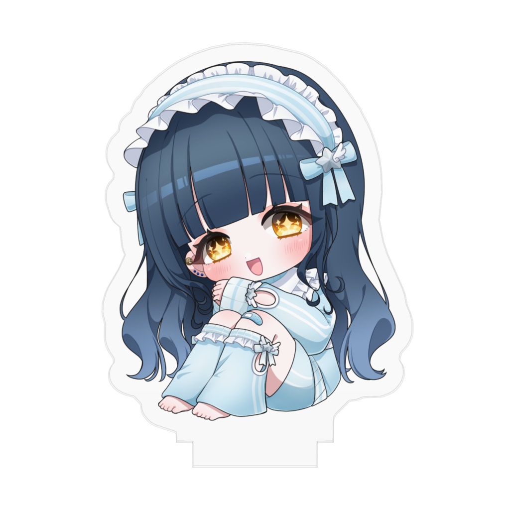 部屋着 星空優月 SDアクリルフィギュア (キラキラ顔)