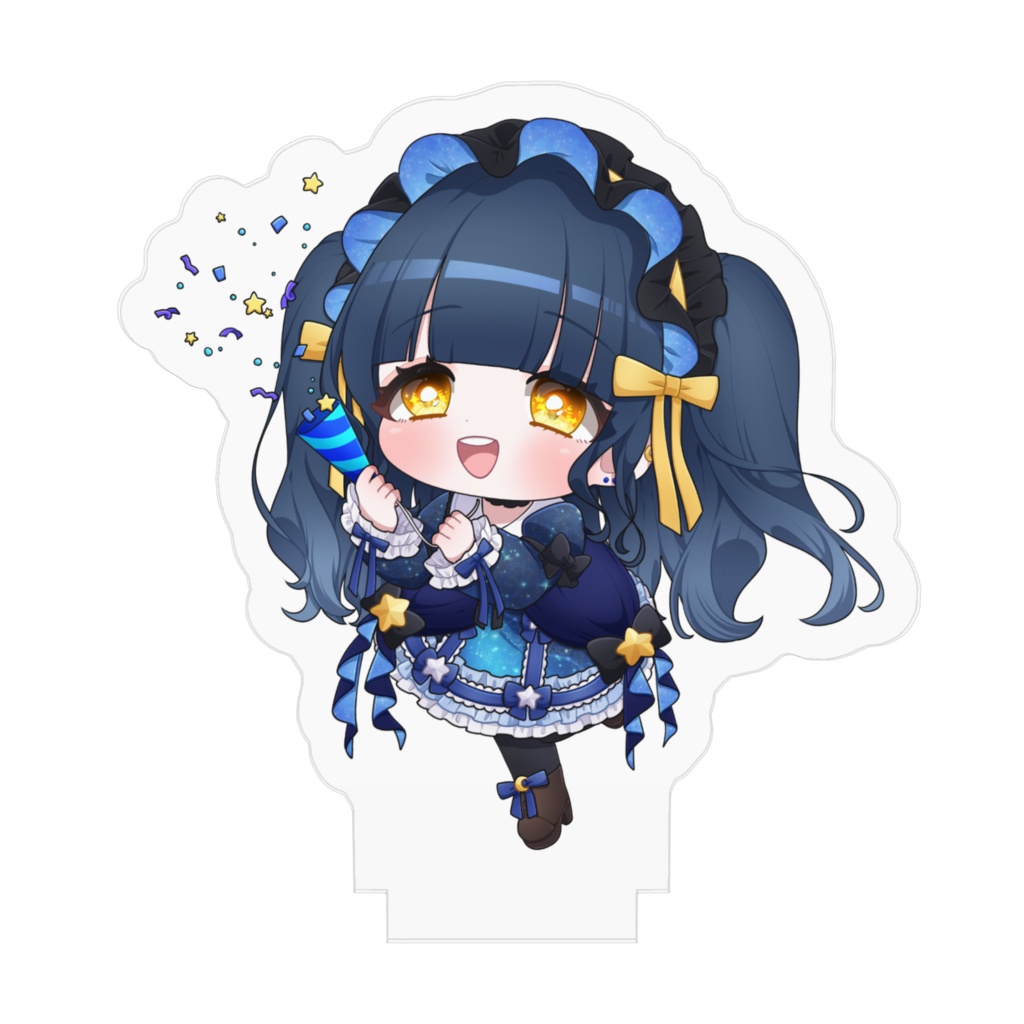 お祝い 星空優月 SDアクリルフィギュア (おめめパッチリ顔)