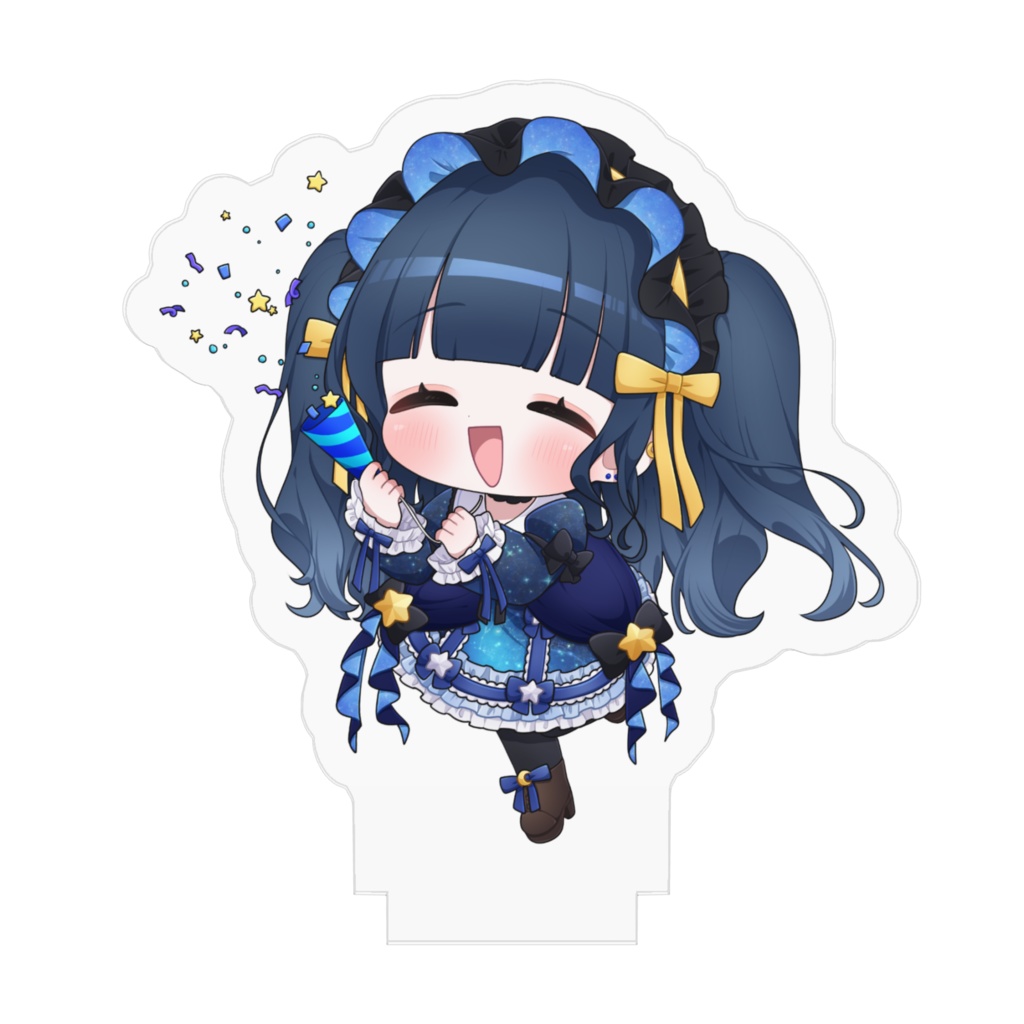 お祝い 星空優月 SDアクリルフィギュア (にっこり顔)