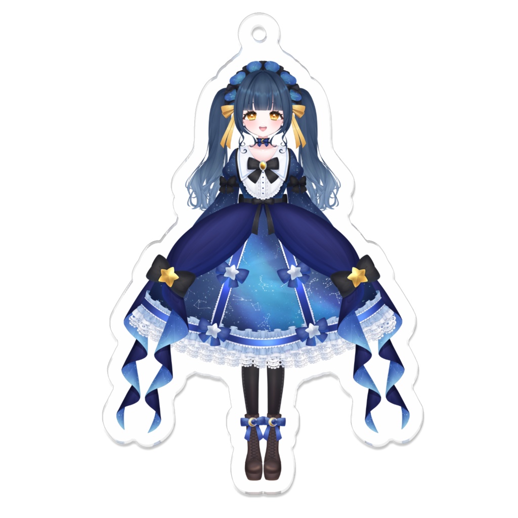 星空優月 アクリルキーホルダー (ツインテールの姿)