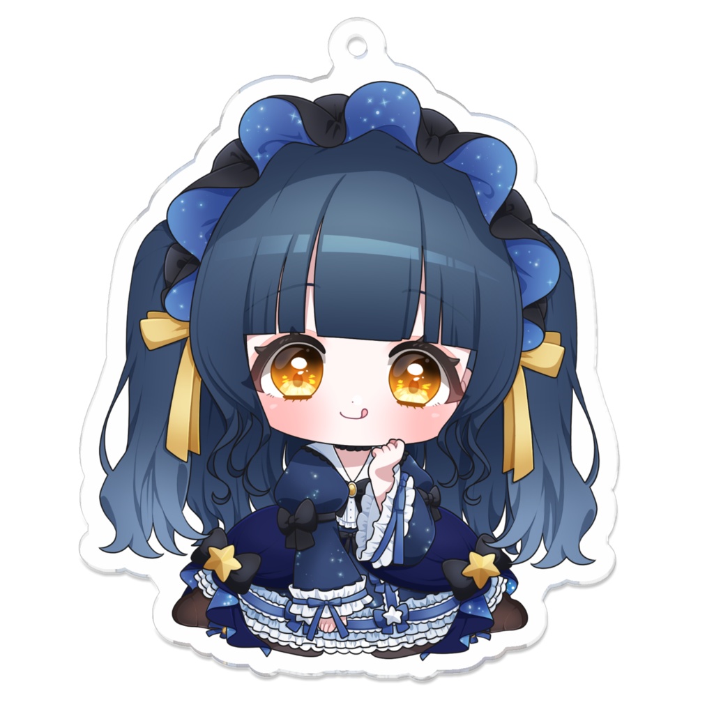 星空優月 SDアクリルキーホルダー (舌ペロの姿)
