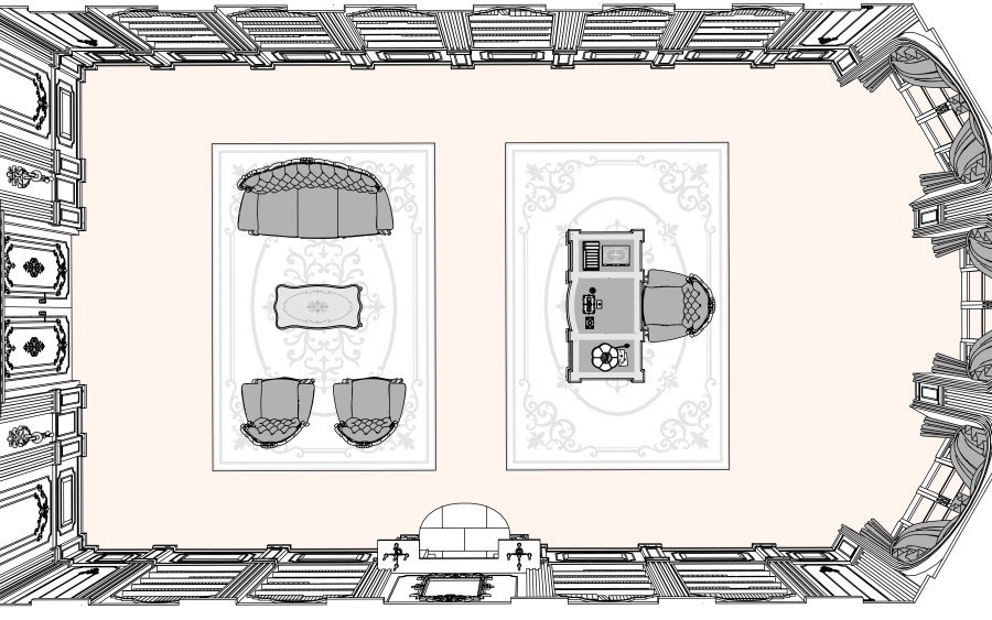 3D書斎(エレガントver.)