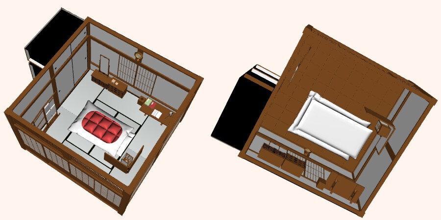 3D和室(寝間)