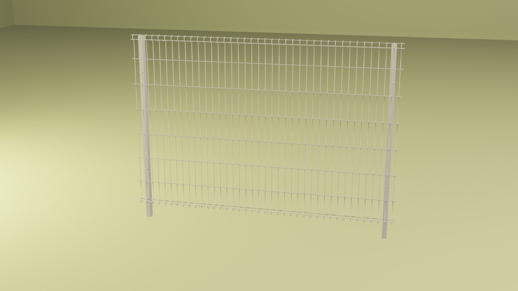 フェンス 4種 サイズ違い 拡張可能 【Blender/3D】