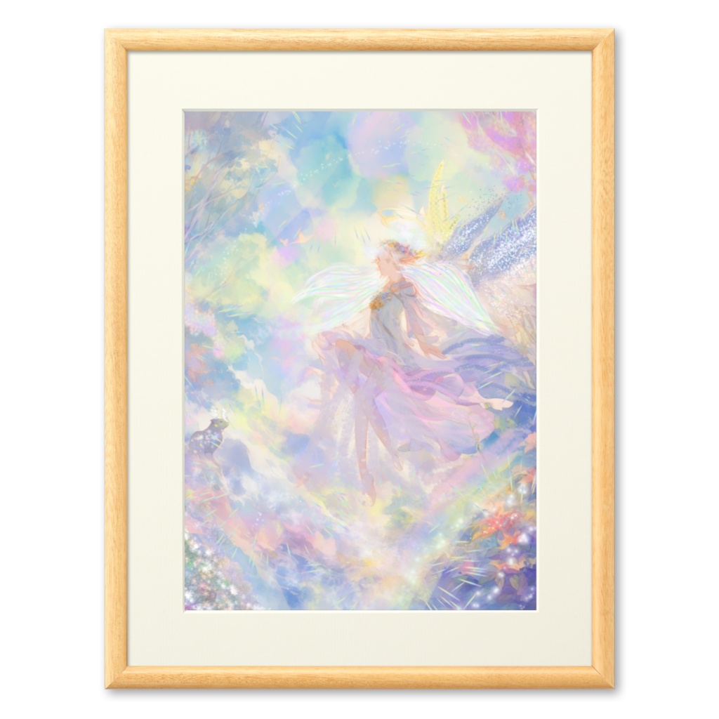 天使のリラクシング꒰複製画☆絵画(プリモアート) ꒱