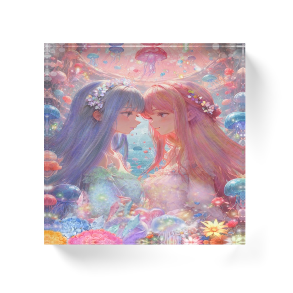 メデューズクリノス꒰アクリルブロック꒰クリア꒱*100x100mm꒱