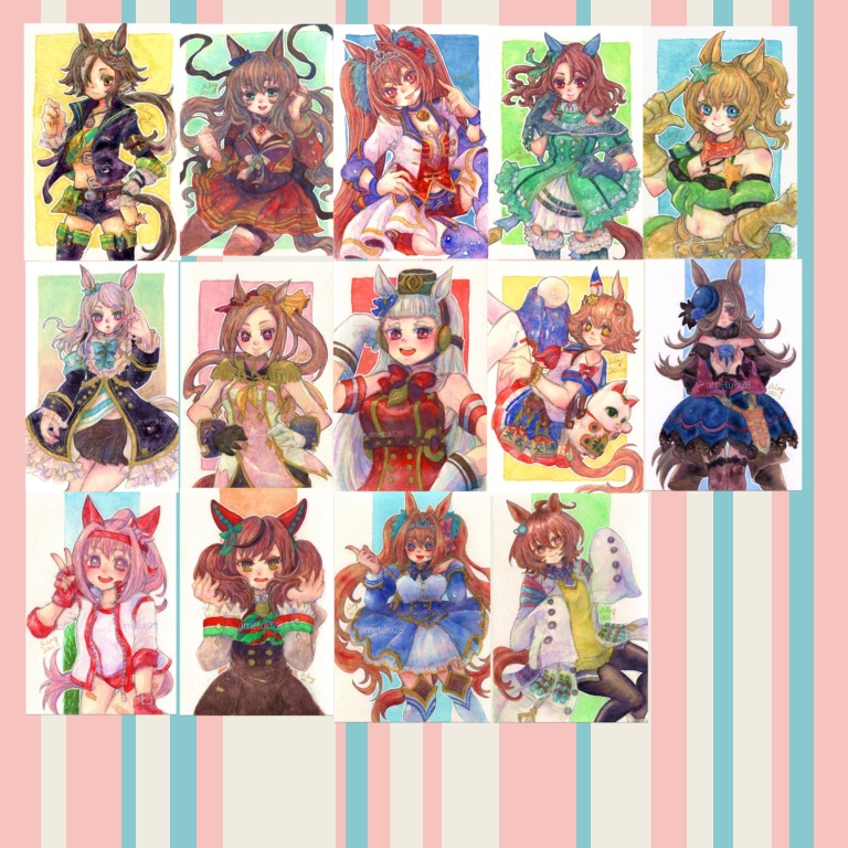【セット販売】ウマ娘ポストカード2種