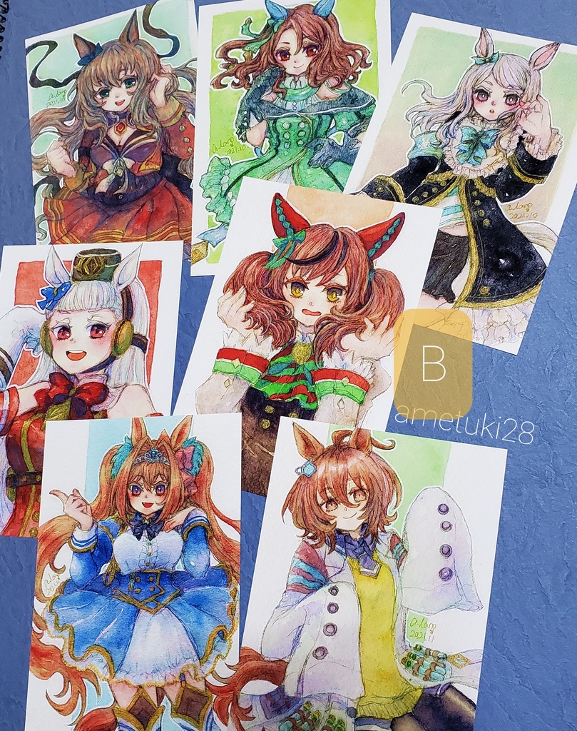 【セット販売】ウマ娘ポストカード2種