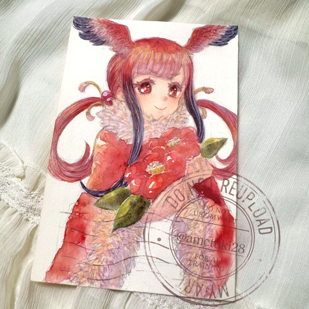 ドローイング原画 けもフレ トキ科