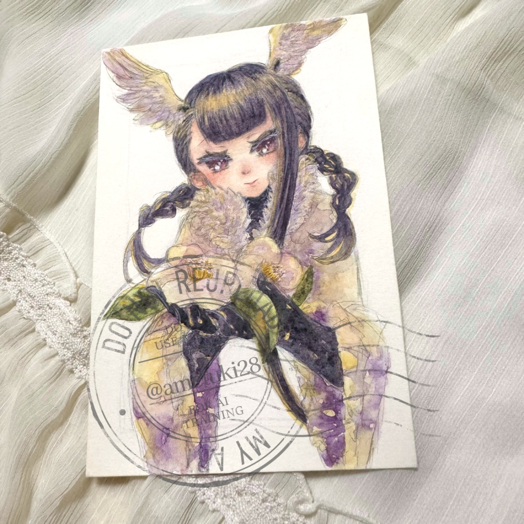 ドローイング原画 けもフレ トキ科