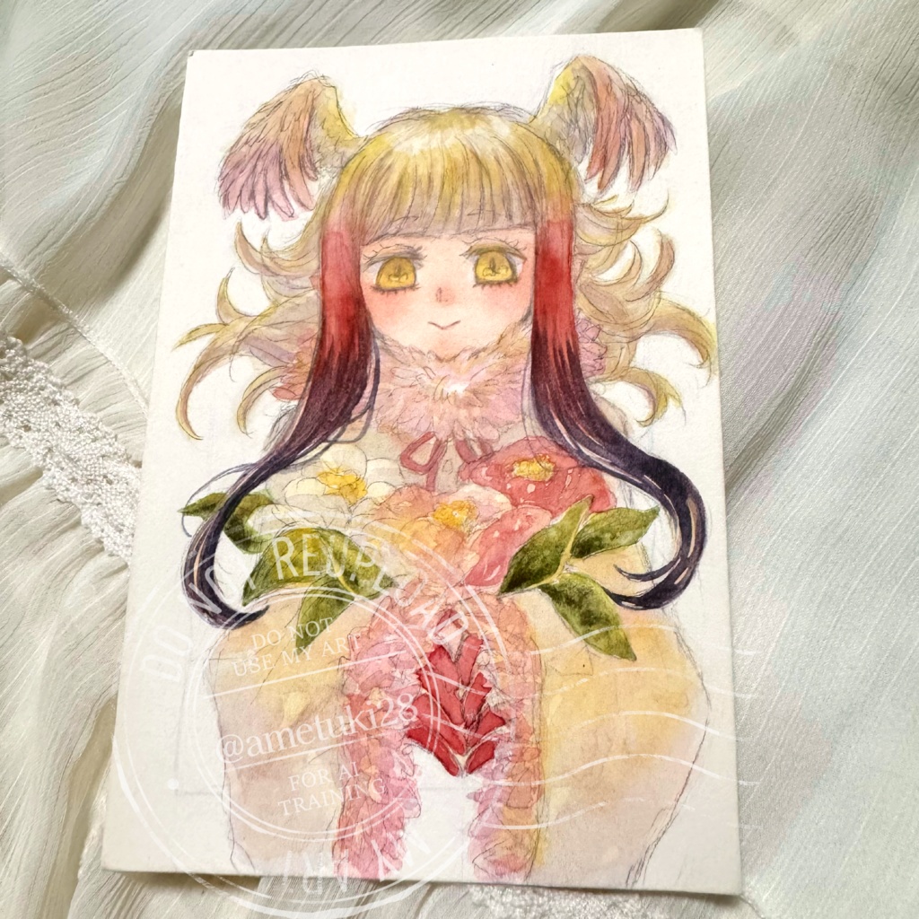 ドローイング原画 けもフレ トキ科