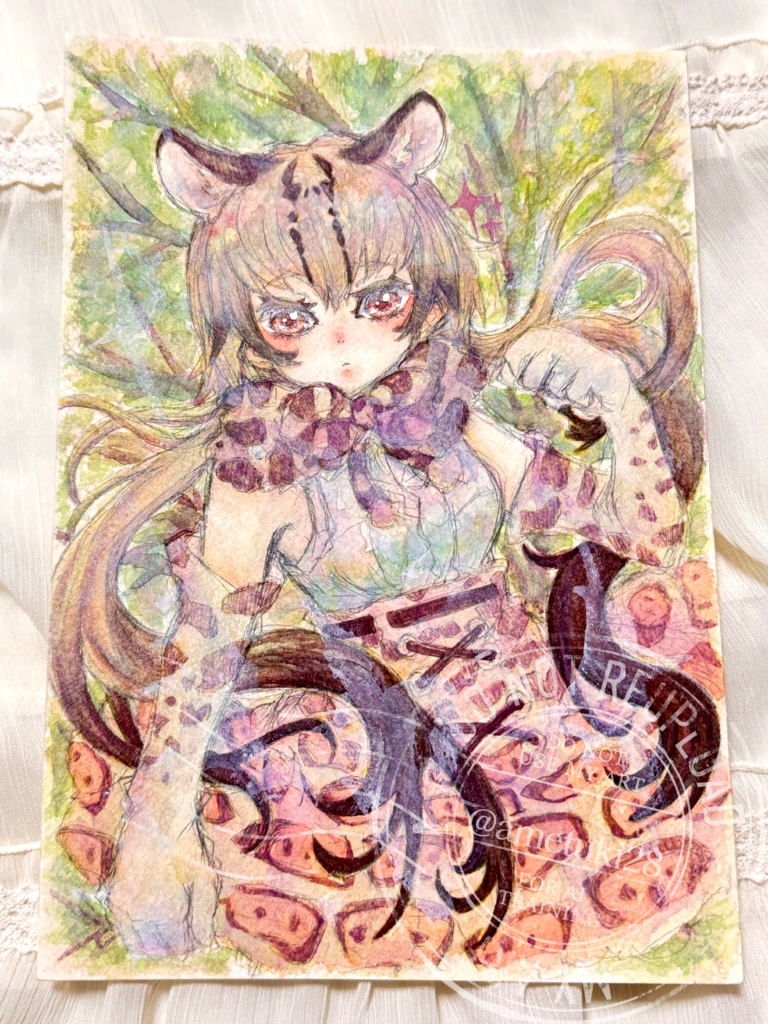 イラスト原画/SMサイズ けものフレンズ