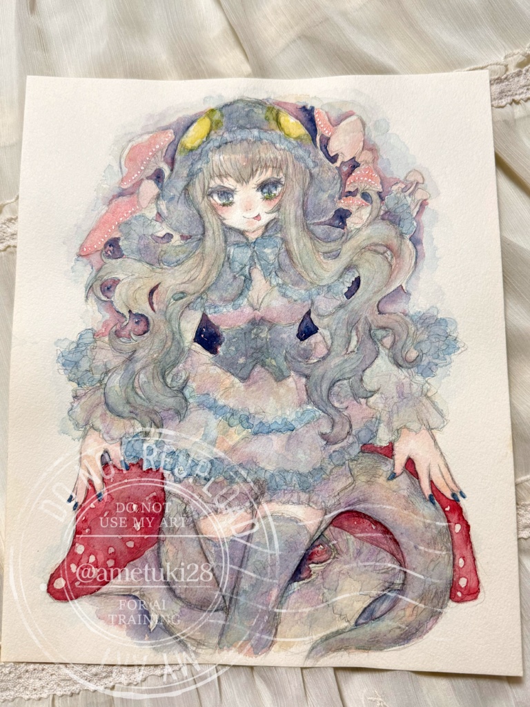 イラスト原画 けもフレ セイウチ コモドドラゴン