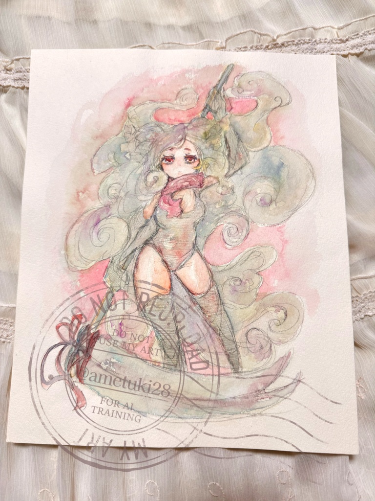 イラスト原画 けもフレ セイウチ グアダルーペカラカラ