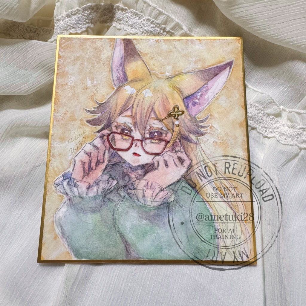 1/4色紙・豆色紙/けものフレンズ