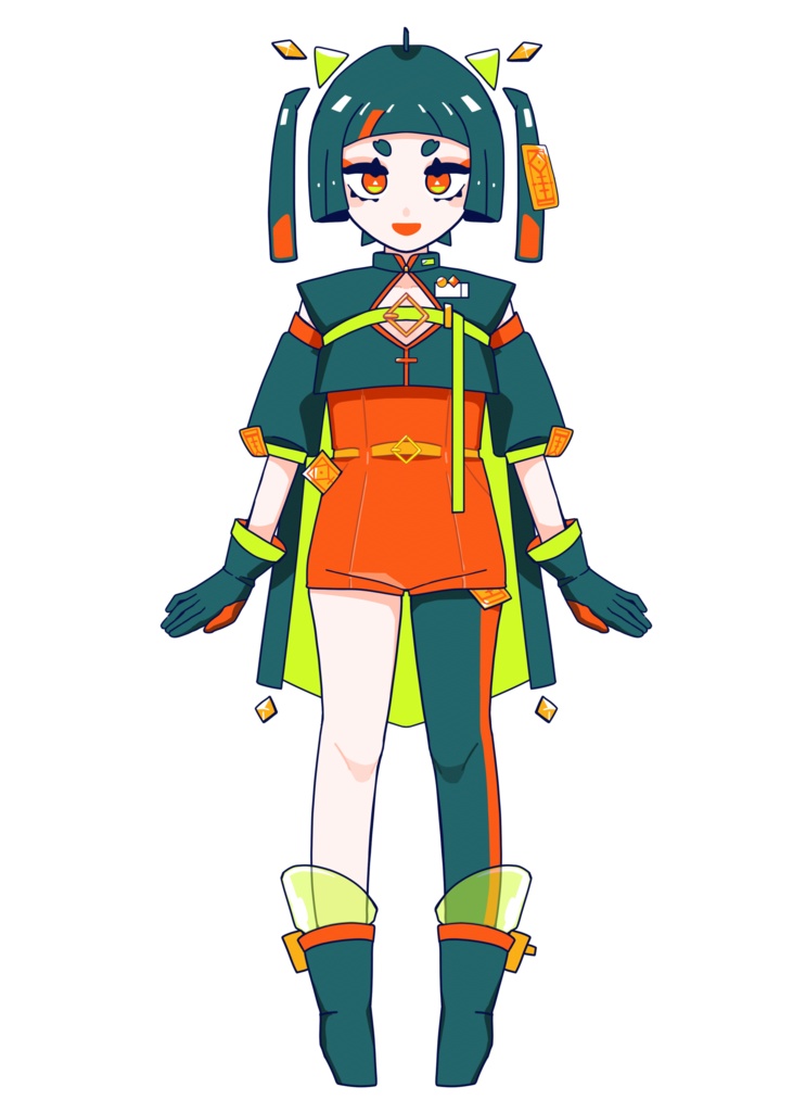 【VTS/汎用モデル】チャイナサイバーロボット