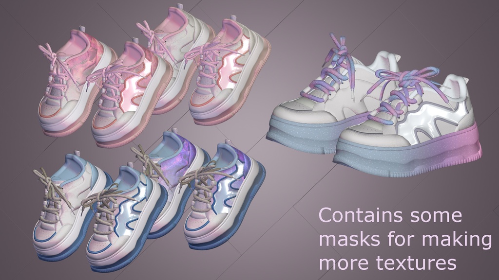 Casual Sneakers(Support 5 avatars)