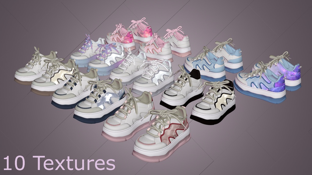 Casual Sneakers(Support 5 avatars)