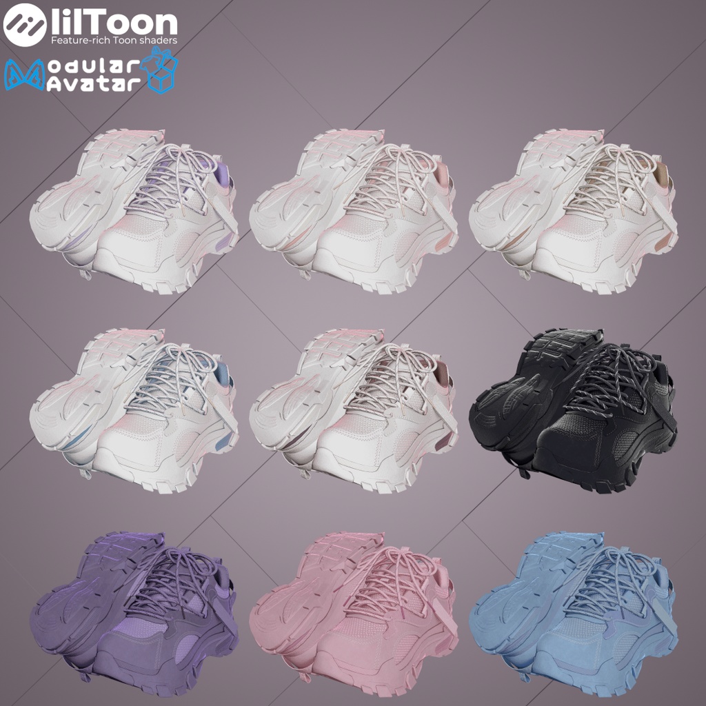 Casual Sneakers(Support 5 avatars)