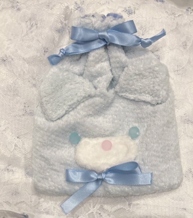 ハンドメイド巾着【くま】