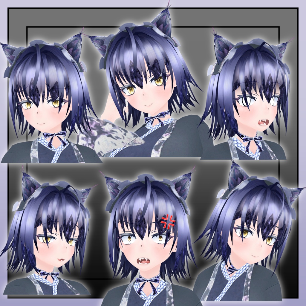 オリジナル3Dモデル「冷華」