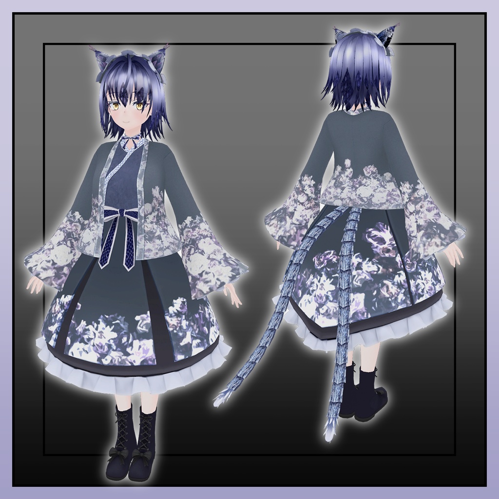 オリジナル3Dモデル「冷華」