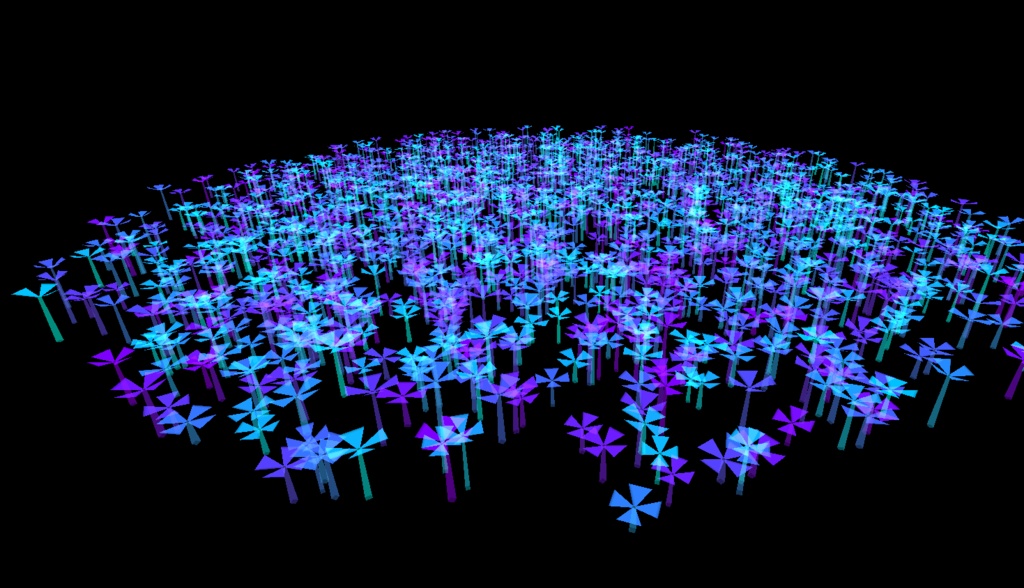 Stars Flowers ParticleSystem