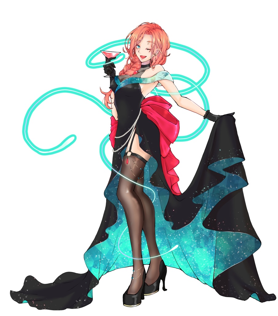 【アクリルスタンド】カクテルドレス【12cm】