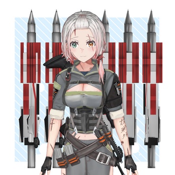 パイルバンカー装備 PileBunker equipment 【for VTubeStudio】