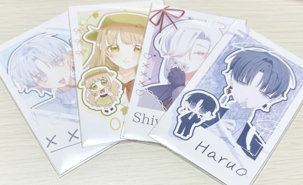 チェキ風カードセット