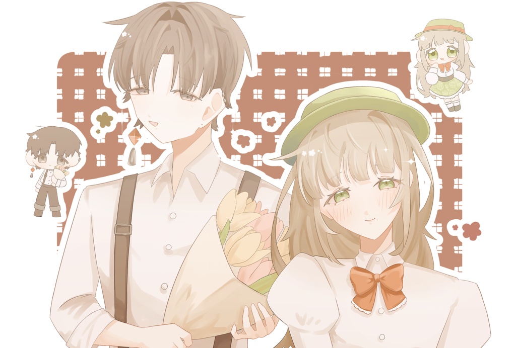 箔押しポストカードセット