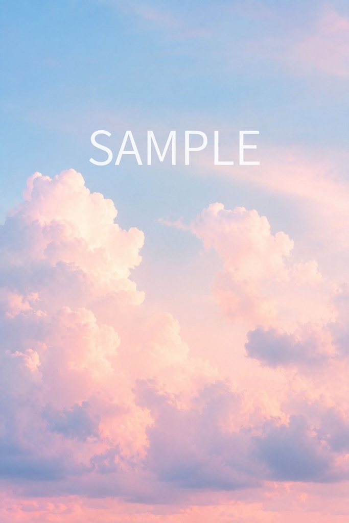 パステル空背景素材集|24枚・3000×4000px(商用利用可)
