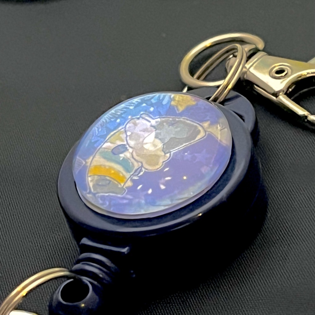 リール付きパスケース