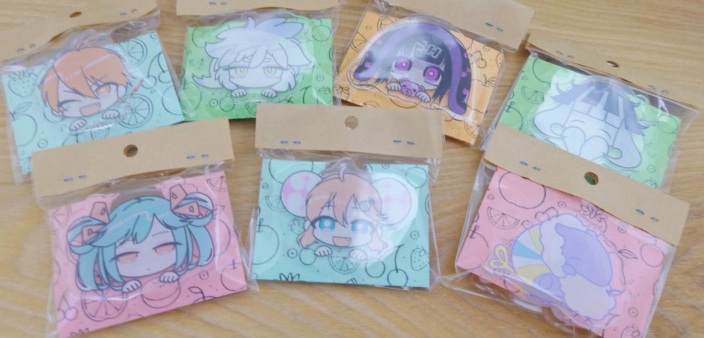 アクリルクリップ