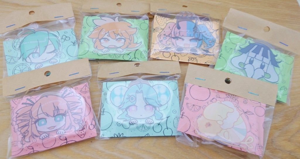 アクリルクリップ