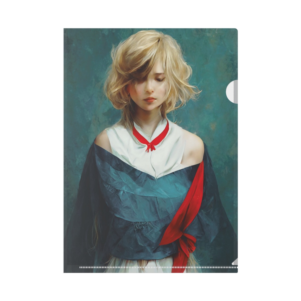 クリアファイル気合の入ったアリス