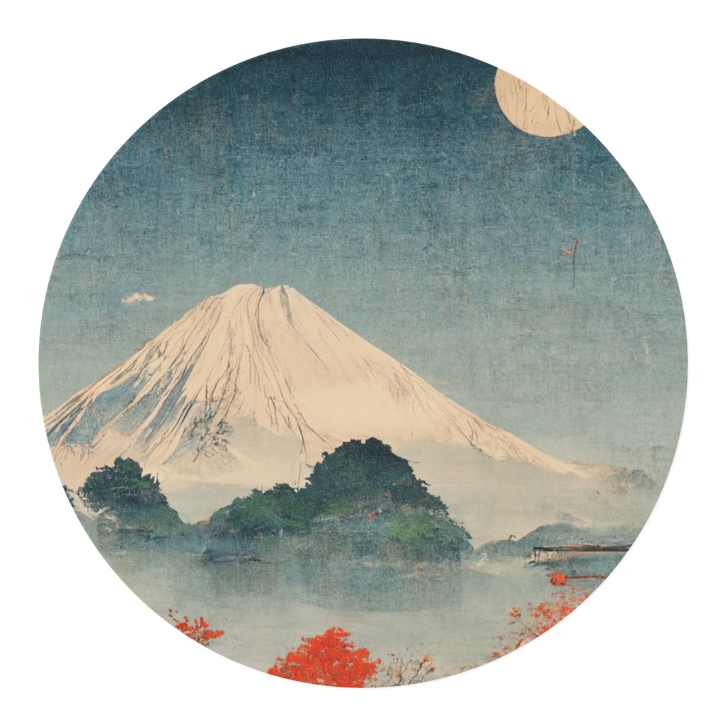 広重風マスキングテープ 1