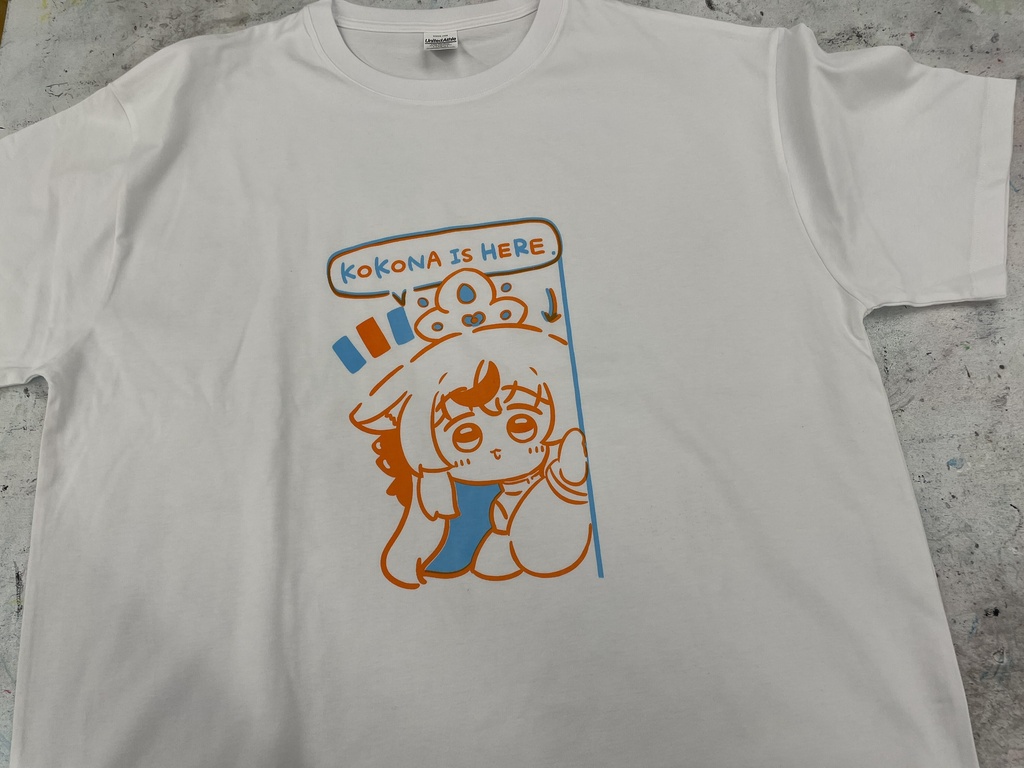 【再販予約】BIGシルエットTシャツ(KOKONA is HERE Ver.)