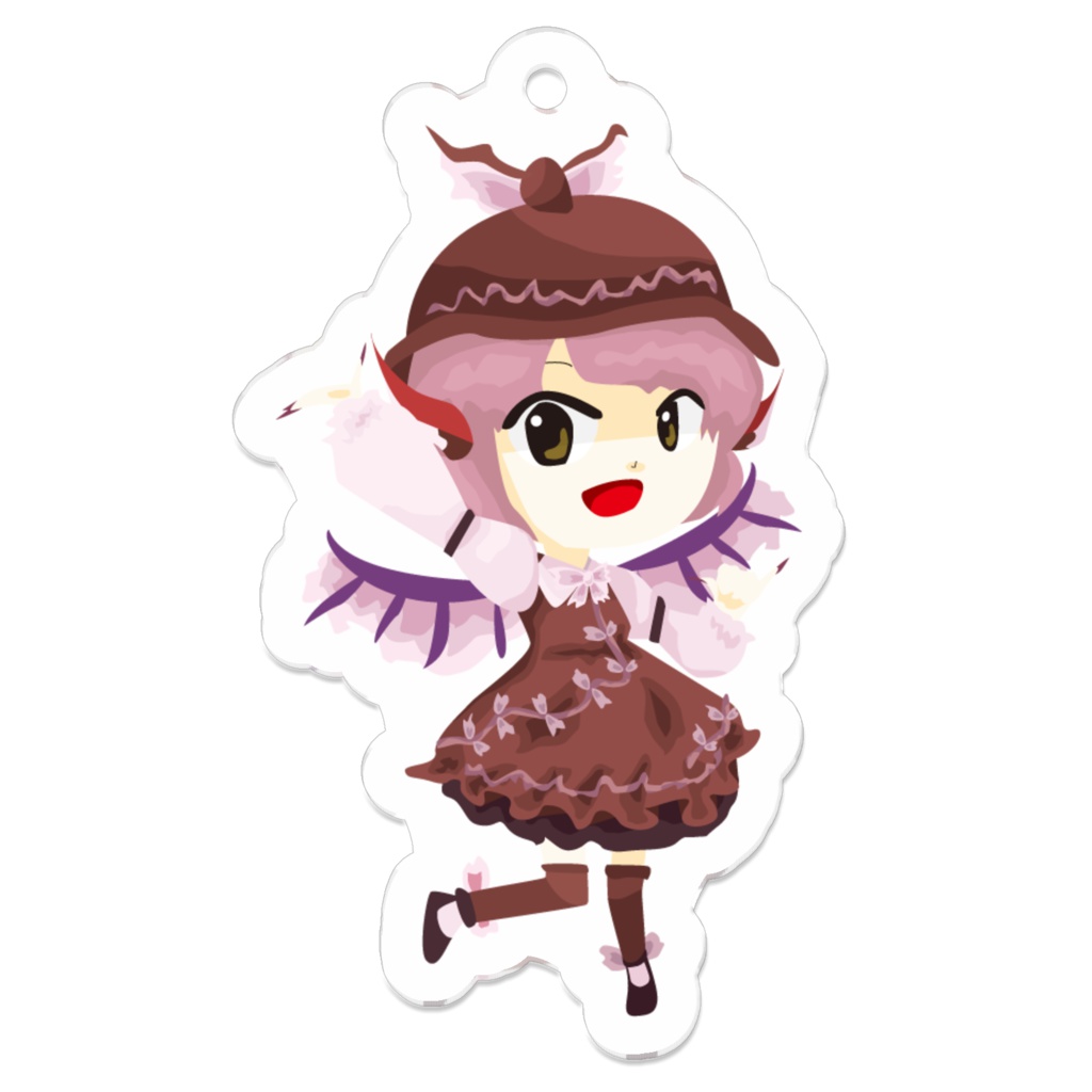 ZUN絵風でふぉるめキャラクター ミスティア・ローレライ