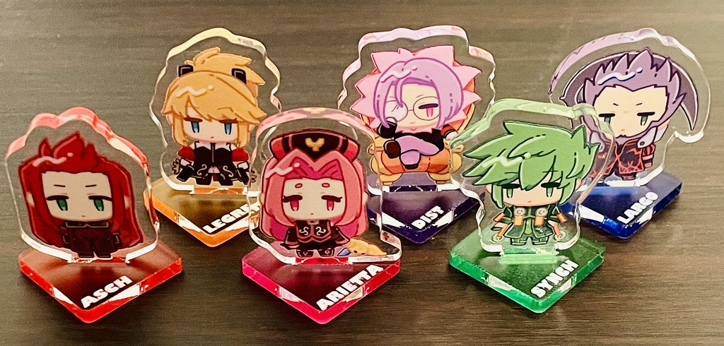 六神将ミニアクスタセット