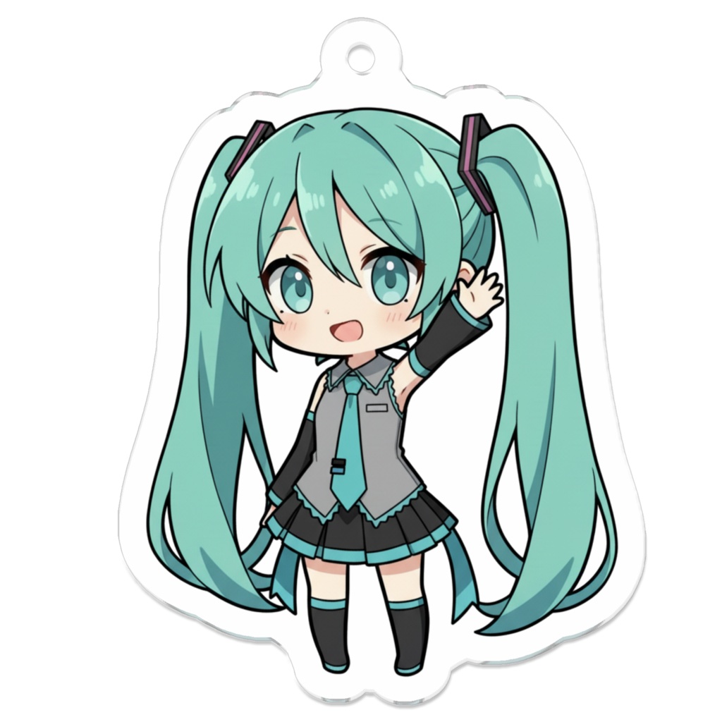 初音ミク　アクリルキーホルダー