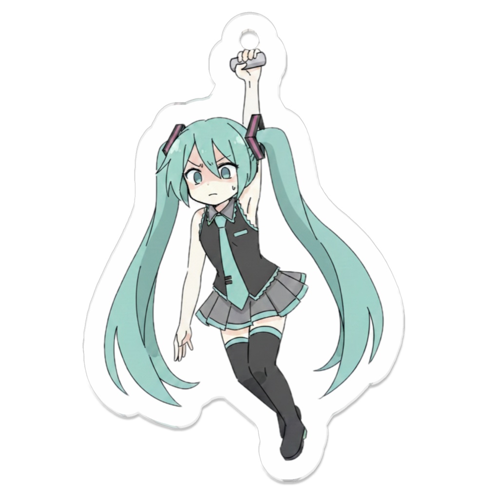 絶対に落ちたくない初音ミクアクキーmini