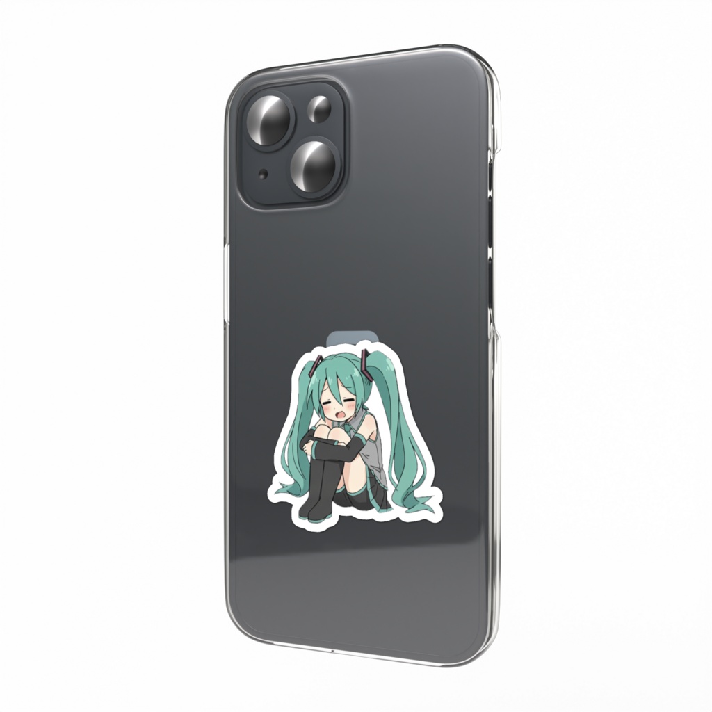 やる気のない初音ミクステッカー